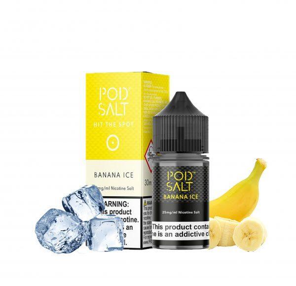 موز یخ برند پادسالت/pod salt Banana ice