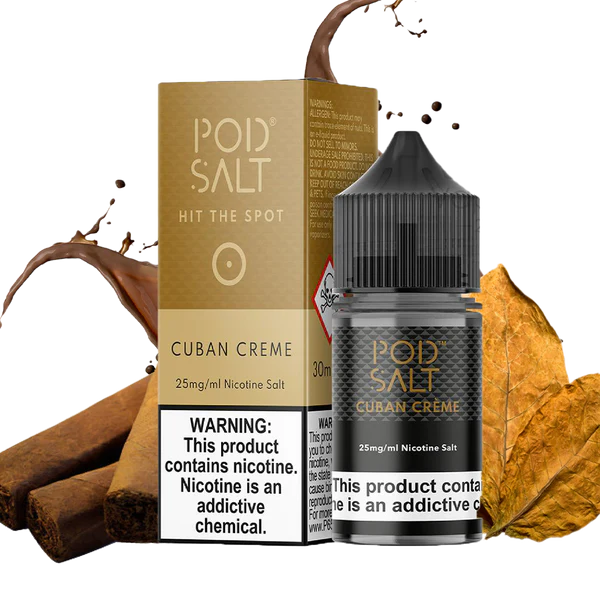 کوبانا کرم برند پادسالت/Pod Salt Cuban Creme