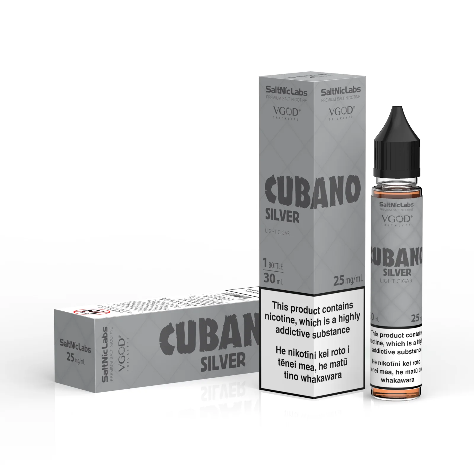 سالت نیکوتین کوبانو سیلور ویگاد VGOD CUBANO SILVER
