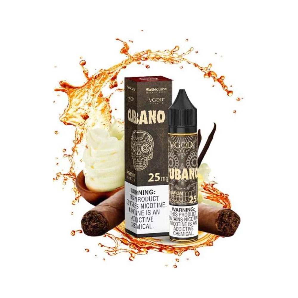 سالت سیگار کوبانو کرم کارامل ویگاد / VGOD CUBANO RICH CREAMY