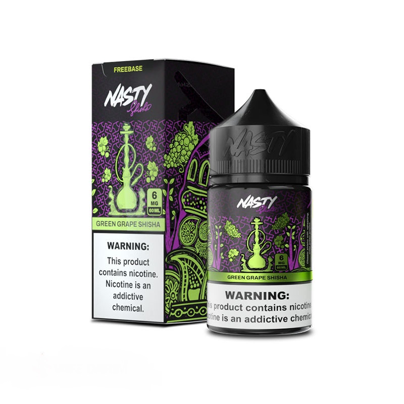 جویس انگور سبز نستی/NASTY SHISHA GREEN GRAPE