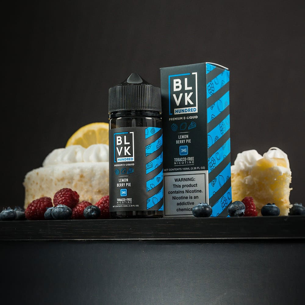 جویس بلوبری لیمو تمشک BLVK LEMON BERRY PIE – HUNDRED SERIES