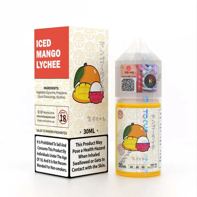 سالت انبه لیچی یخ برند توکیو TOKYO ICED Mango Lychee