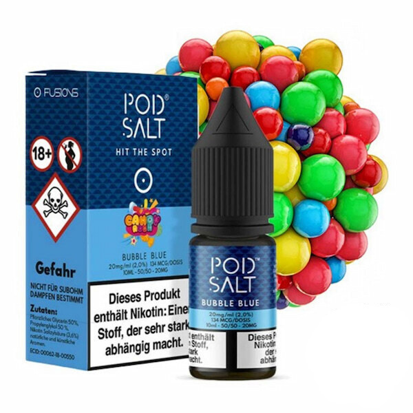 سالت پادسالت آدامس بلوبری/Pod Salt Bubble Blue
