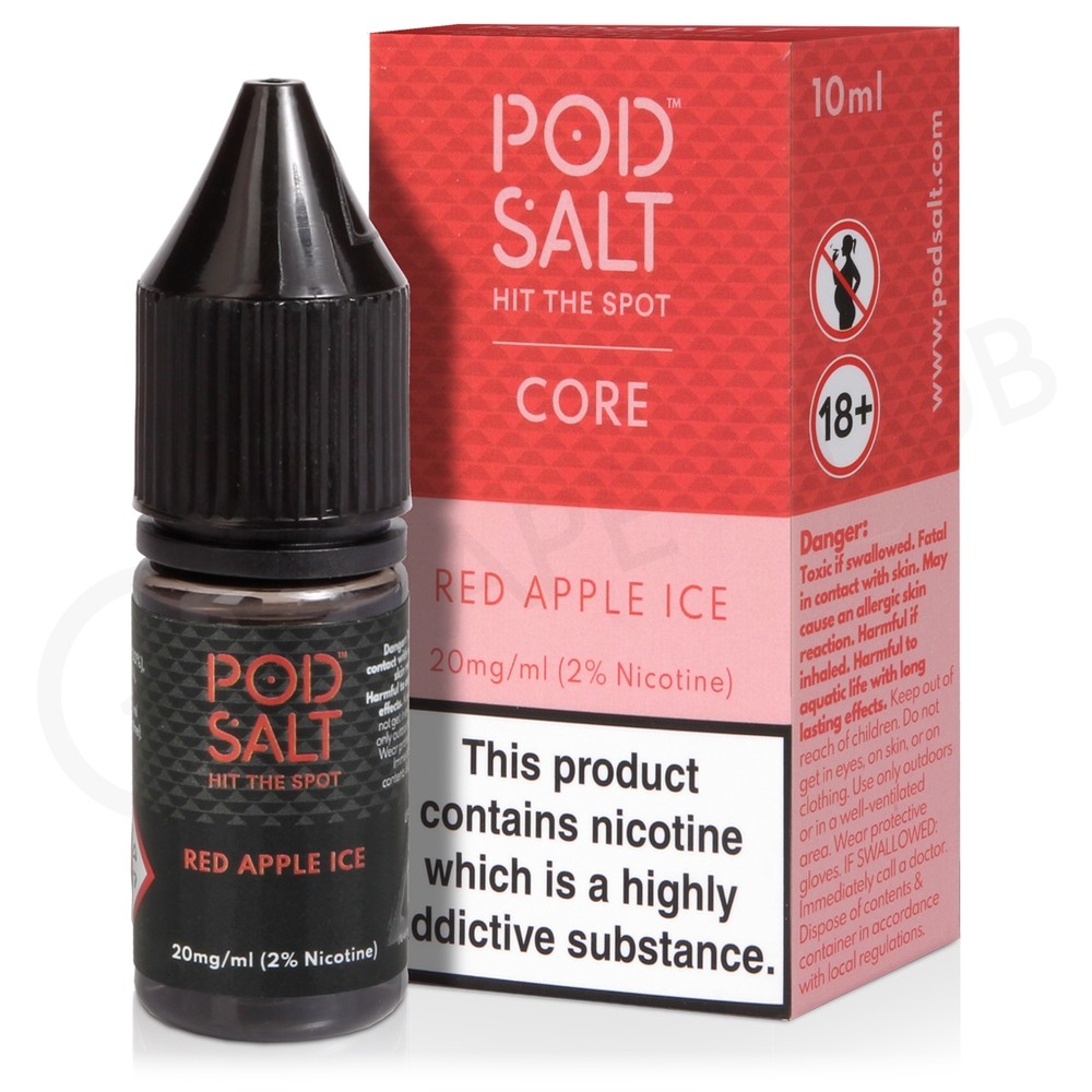 سیب قرمز یخ برند پادسالت/Pod Salt Red Apple ice