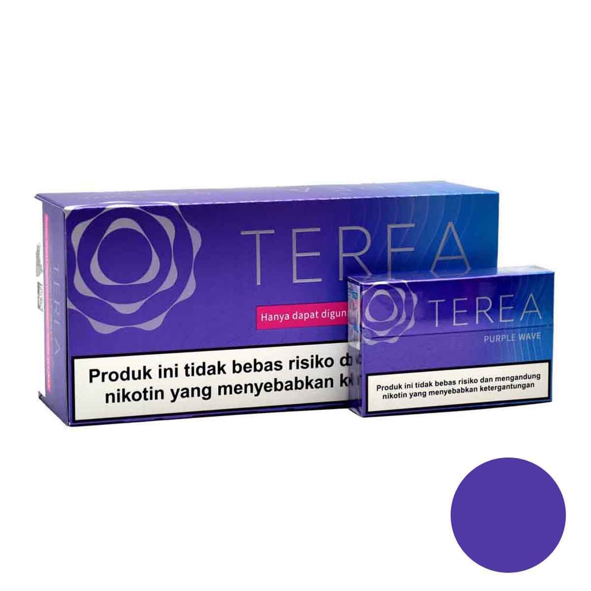 سیگار ترا پرپل ویو اندونزی|طعم تمشک و خنک/TEREA Purple Wave