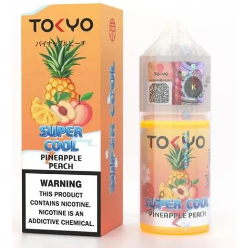 سالت آناناس هلو سوپر یخ برند توکیو / Tokyo SuperCool Pineapple Peach