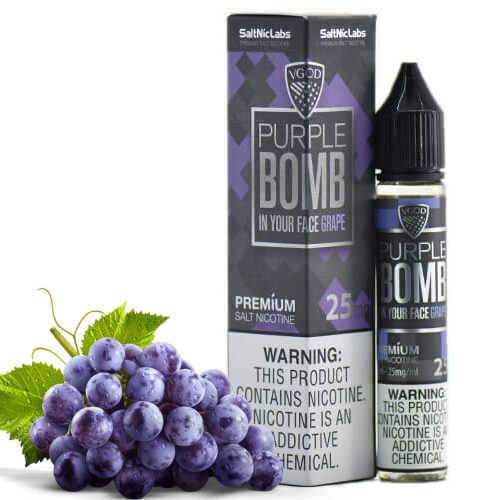 سالت نیکوتین بمب انگور ویگاد VGOD PURPLE BOMB