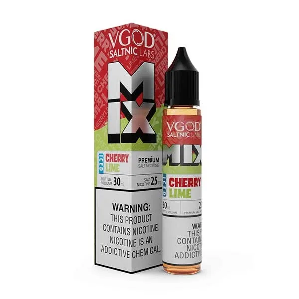 سالت آلبالو لیمو یخ ویگاد VGOD Mix Series Cherry Lime Ice