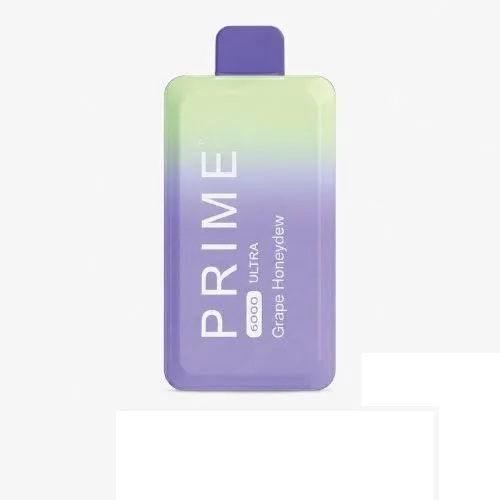 پاد یکبارمصرف انگور و خربزه عسلی پرایم 6هزار پاف/Prime Grape Honeydew 6k Puffs