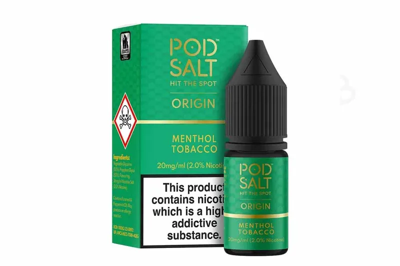 سالت پادسالت نعنا تنباکو /pod salt menthol tobacco