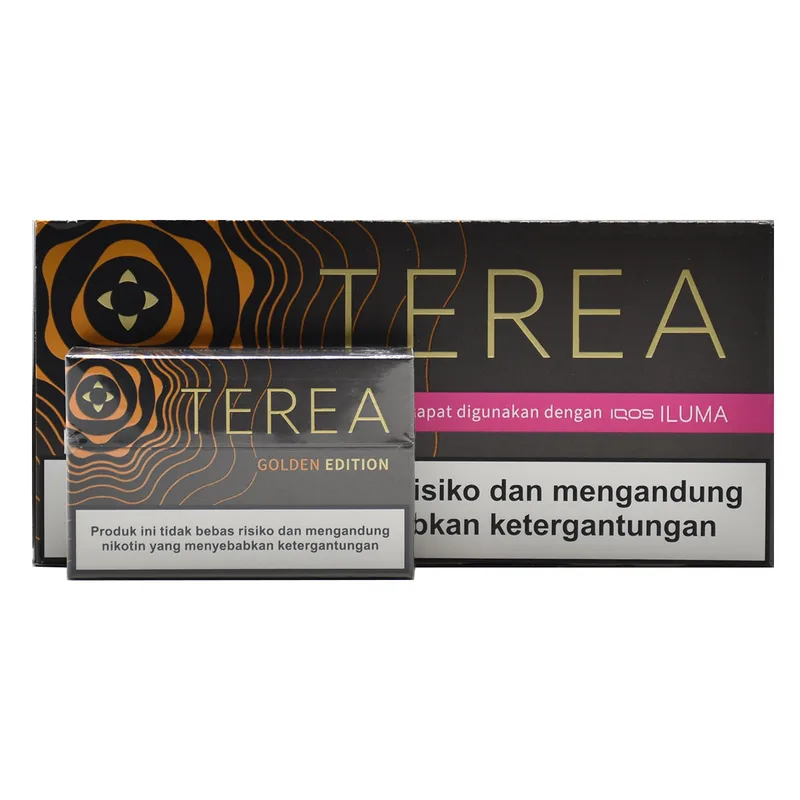 فیلتر ترا / تریا گلدن ادیشن اندونزی / طعم کاراملی/ TEREA INDONESIAN GOLDEN EDITION