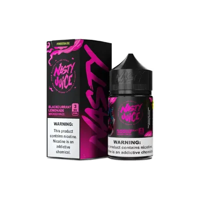 جویس لیموناد انگور سیاه نستی/NASTY Blackcurrant Lemonade