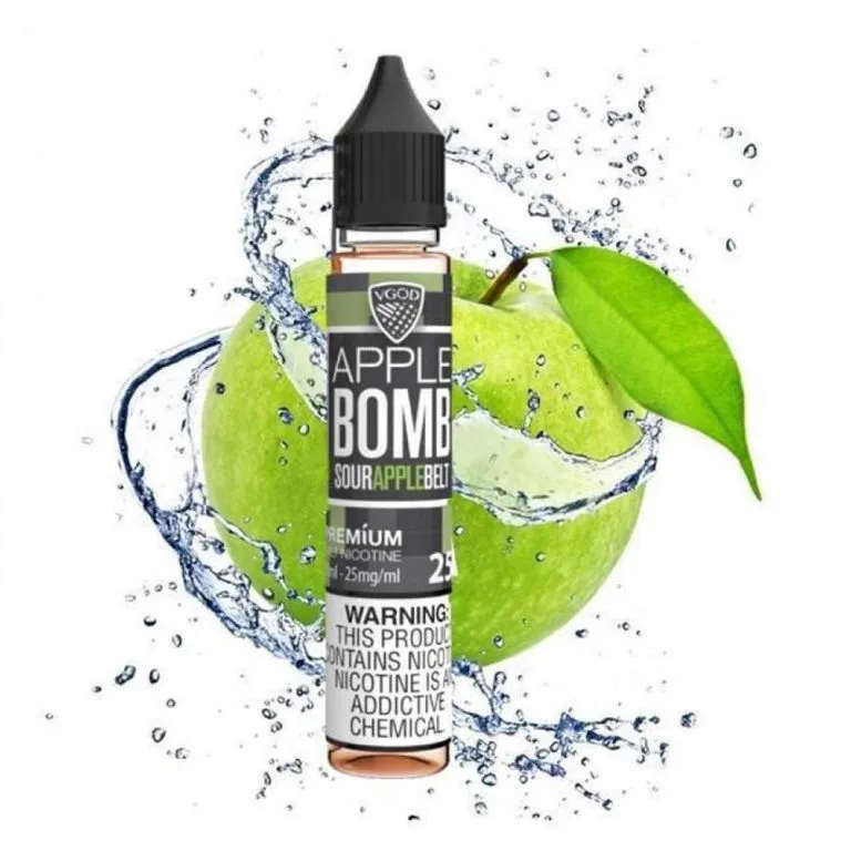 سالت بمب سیب یخ ویگاد VGOD APPLE BOMB ICED