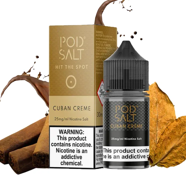 کوبانا کرم برند پادسالت/Pod Salt Cuban Creme
