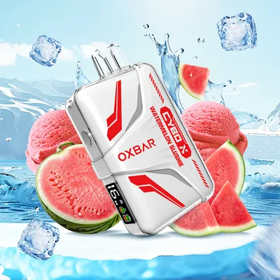 پاد یکبار مصرف هندونه اسلوشی(20000 پاف)/OXBAR CYBO X 20000 Puffs Watermelon Slushie