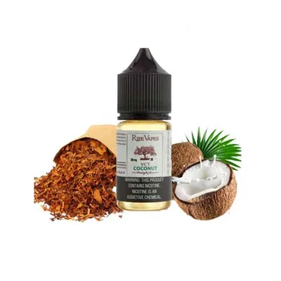سالت رایپ ویپ تنباکو نارگیل RIPE VAPES VCT COCONUT