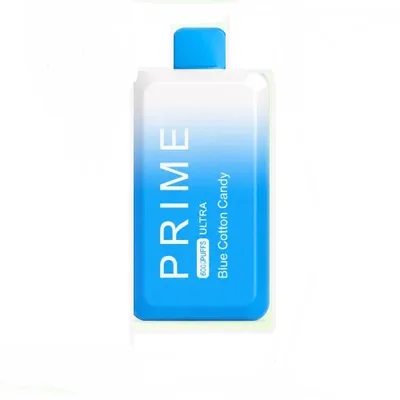 پاد یکبارمصرف بلوبری پشمک پرایم 6هزار پاف/Prime Blue Cotton Candy 6k Puffs