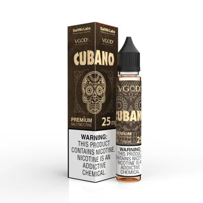 سالت سیگار کوبانو کرم کارامل ویگاد / VGOD CUBANO RICH CREAMY