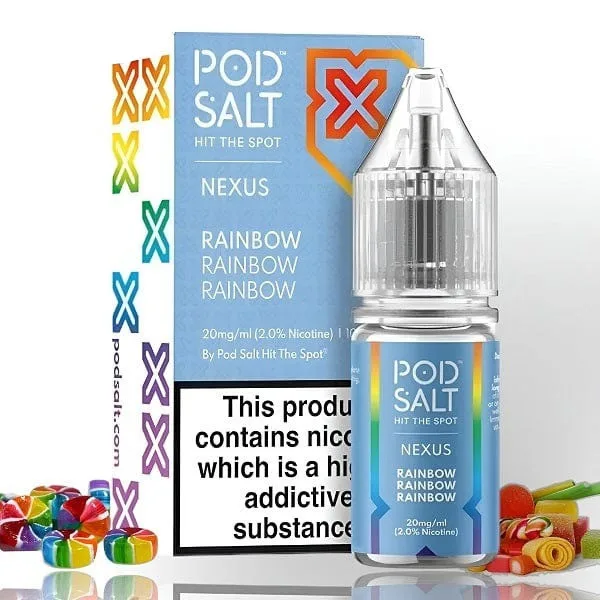 رین بو برند پادسالت/Pod Salt Rainbow