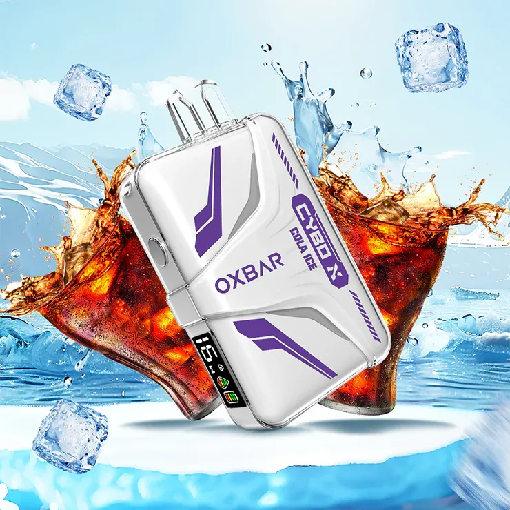 پاد یکبار مصرف نوشابه یخ(20000 پاف)/OXBAR CYBO X 20000 Puffs Cola Ice