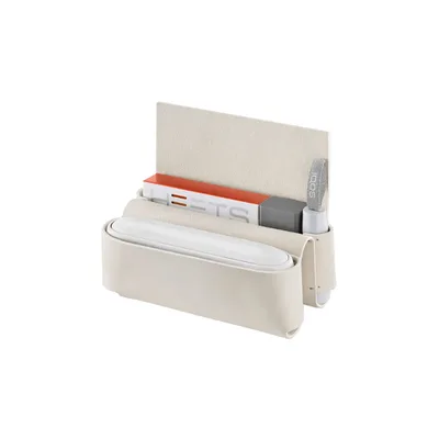 کیف ایکوس/ایکاس 3دیو چرمی سفید Iqos leather 3duo folio white